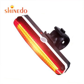 Outdoor IP65 Rechargeable Waterproof  Super Bright USB  Rear Light Bicycle Tail Bike light